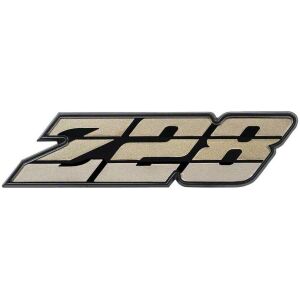 1980-81 Camaro; Z28 Grill Emblem ; Tri-Color Gold