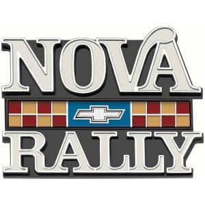 1977-79 Nova Rally; Front Fender Emblem; Each