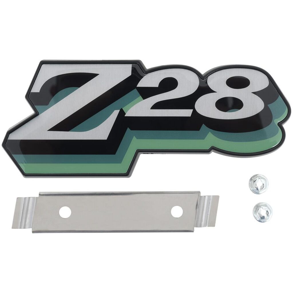 1978 Camaro "Z28" Green Grill Emblem