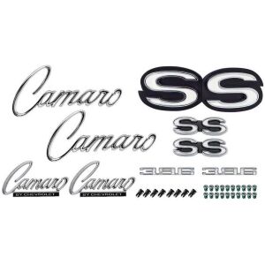 1968 Camaro SS-396 ; Exterior Emblem Kit; with RS Option; 396 Engine