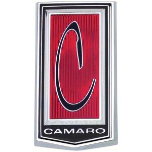 1971-73 Camaro; Header Panel Emblem; GM Licensed