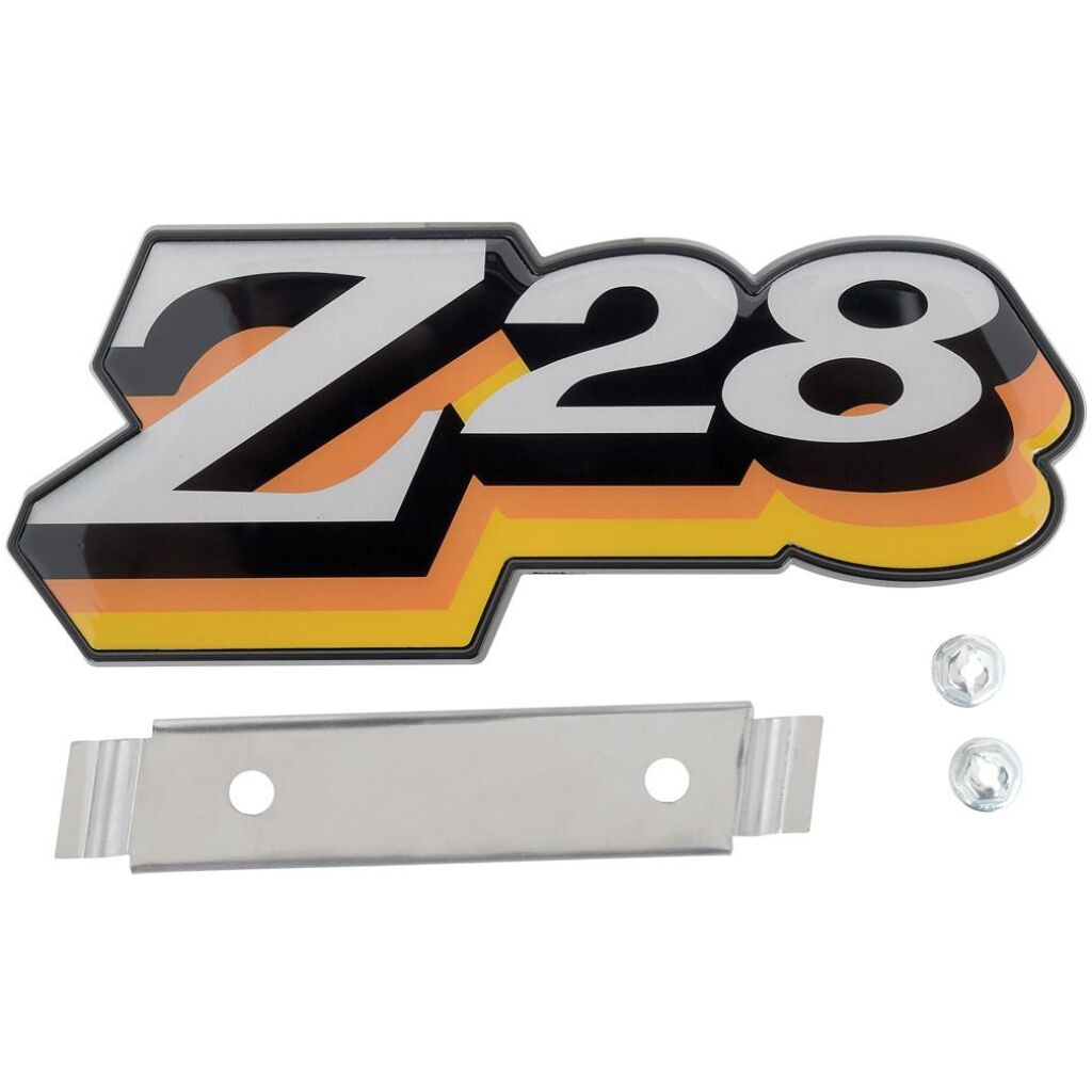 1978 Camaro Z28; Grill Emblem; Yellow