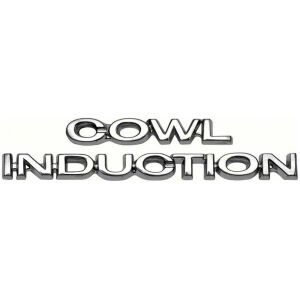 1967-81 Cowl Induction Hood Emblem Set;