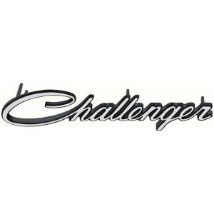 1970 Dodge Challenger; Grill Emblem; Challenger Script