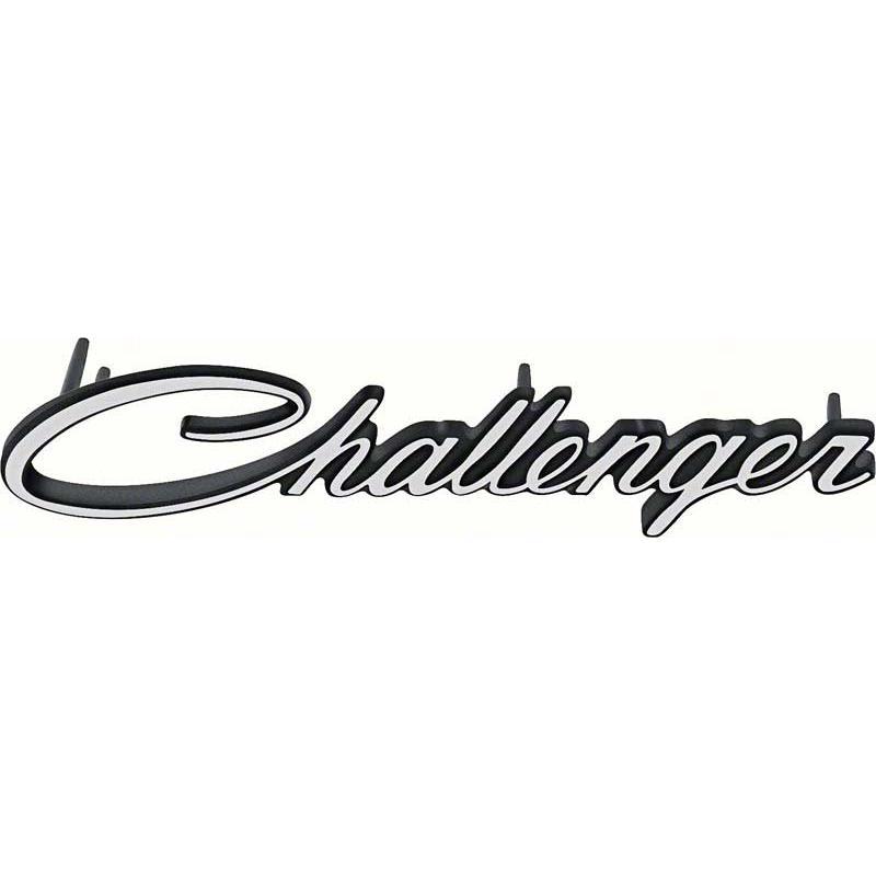 1970 Dodge Challenger; Grill Emblem; Challenger Script matonostalgi.se