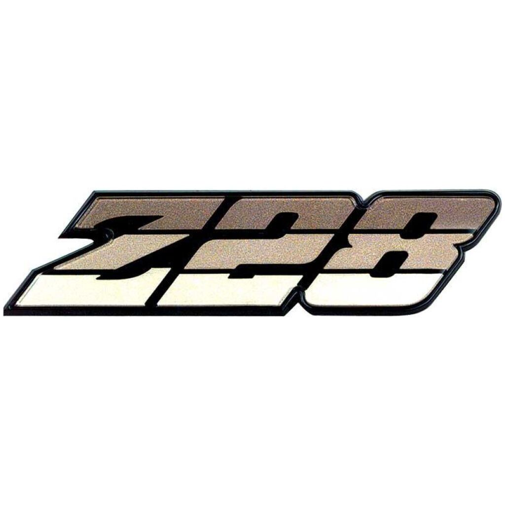 1980-81 Camaro; Z28 Grill Emblem ; Tri-Color Gold