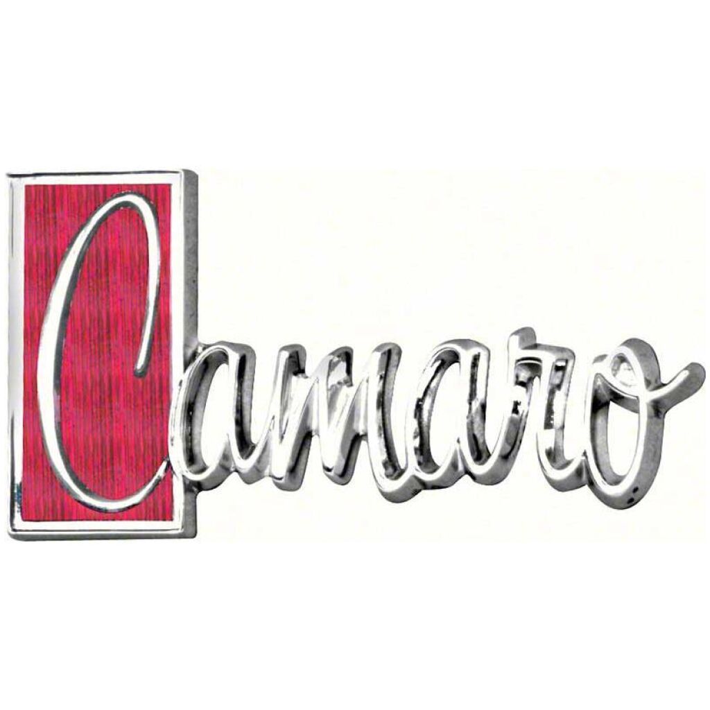 1971-73 Camaro; Rear Trunk Emblem