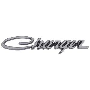 1968-69 Dodge; Charger Script; Grill Emblem; Rear Panel Emblem