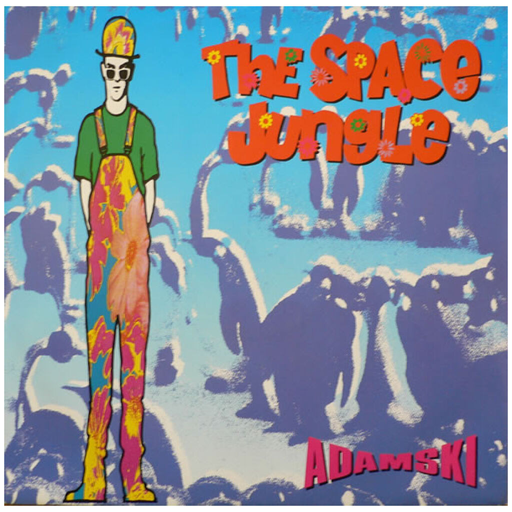 Adamski - The Space Jungle (12, Single)