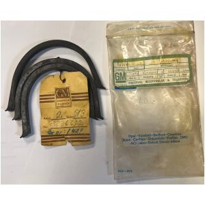 Främre oljetrågstätning 3st 8-cyl Chevrolet 1955-1963 GM 3836612 NOS