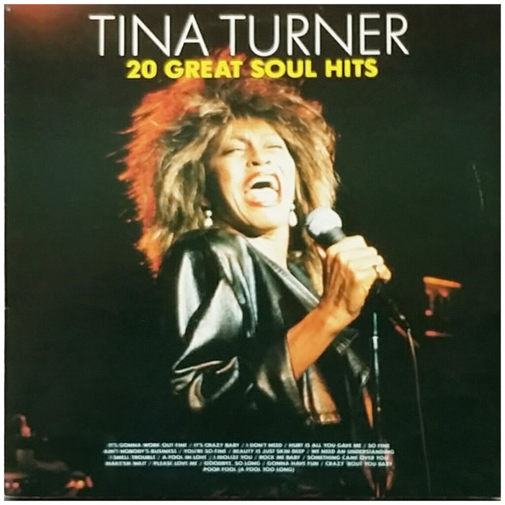 Tina Turner Featuring Ike* & The Ikettes - 20 Great Soul Hits (LP, Comp)