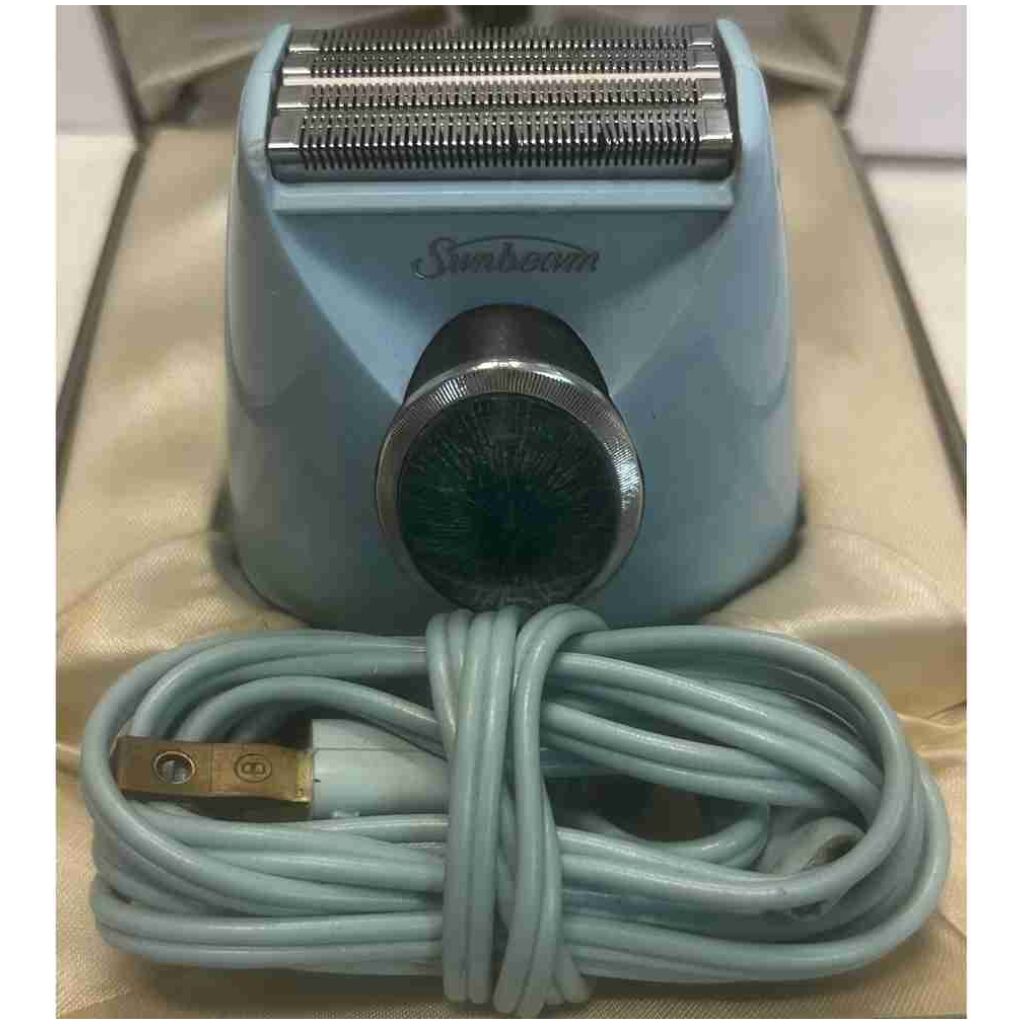 Lady Sunbeam Elegance Electric Shaver rakapparat dam med lyse 1960-tal