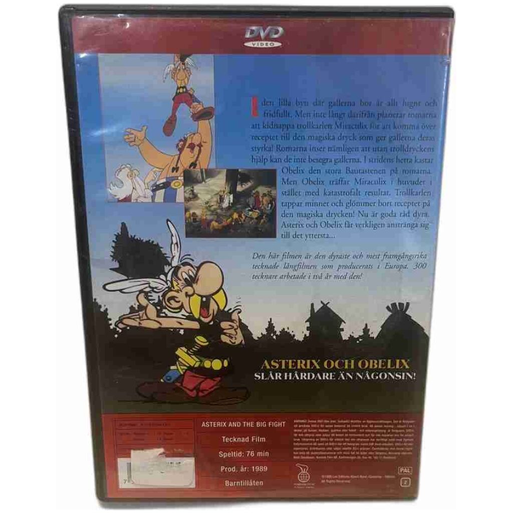 Asterix & Obelix Bautastensmällen DVD tecknad film 76min barntillåten