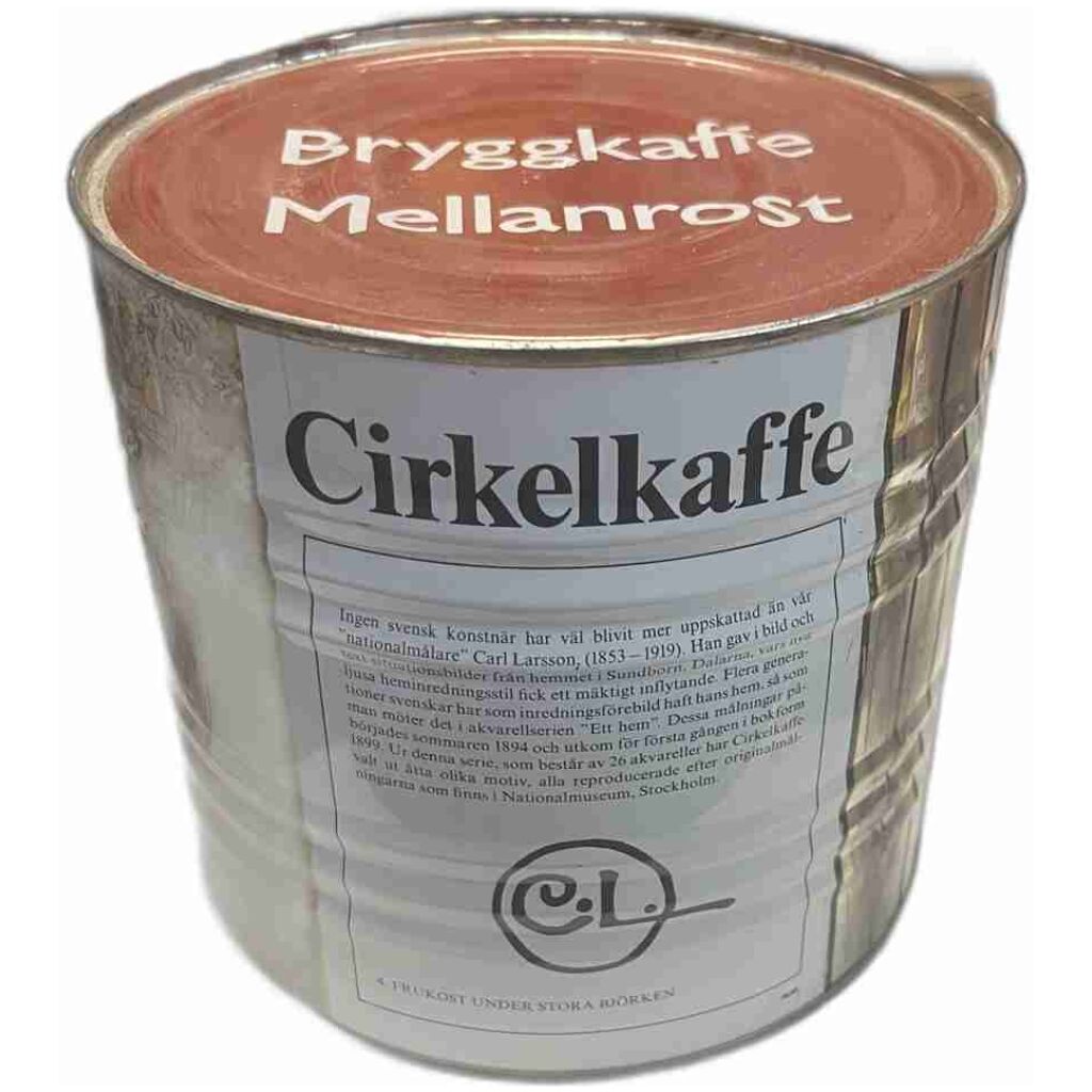 Cirkelkaffe Carl Larsson frukost under björken oöppnad utgått datum 1985-06-21