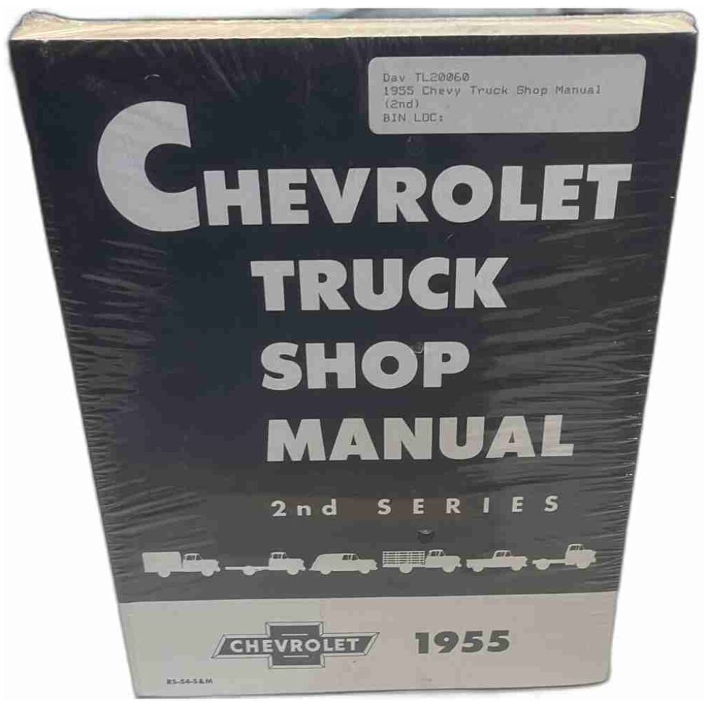 Chevrolet truck shop manual 1955 2nd series instruktionsbok 590 sidor