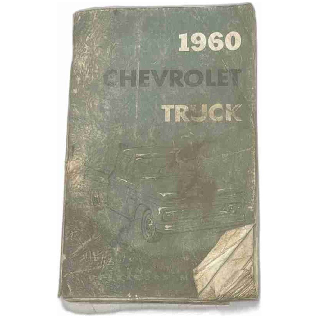 Chevrolet truck 1960 instruktionsbok 151 sidor