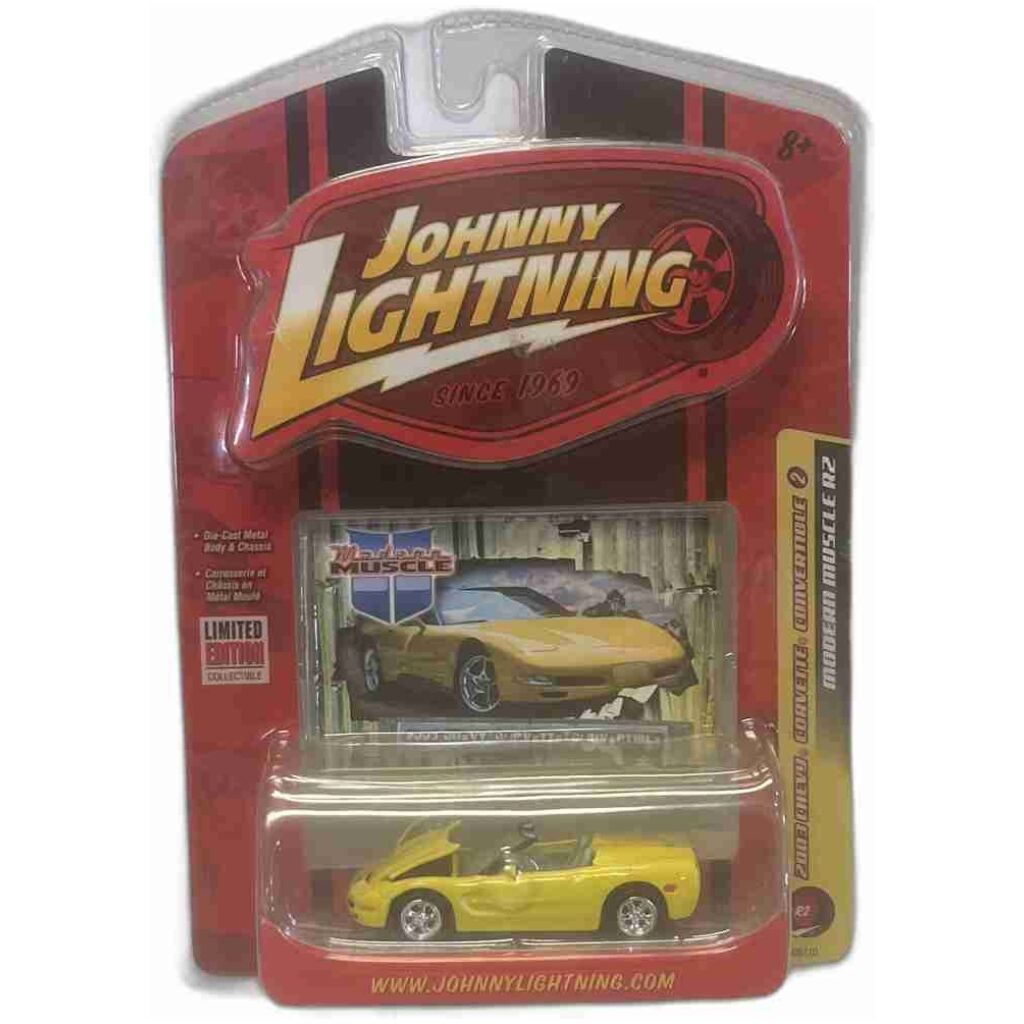 Chevrolet Corvette cab 2003 Modern Muscle R2 Johnny Lightning 1/64