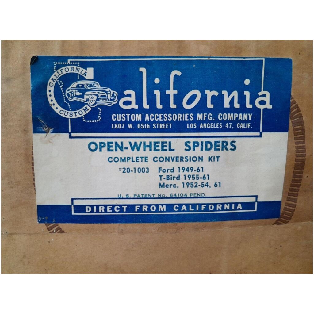 Spider caps 5 on 5-1/2" Vintage Spider Wheel Hub Cover (4/Set)