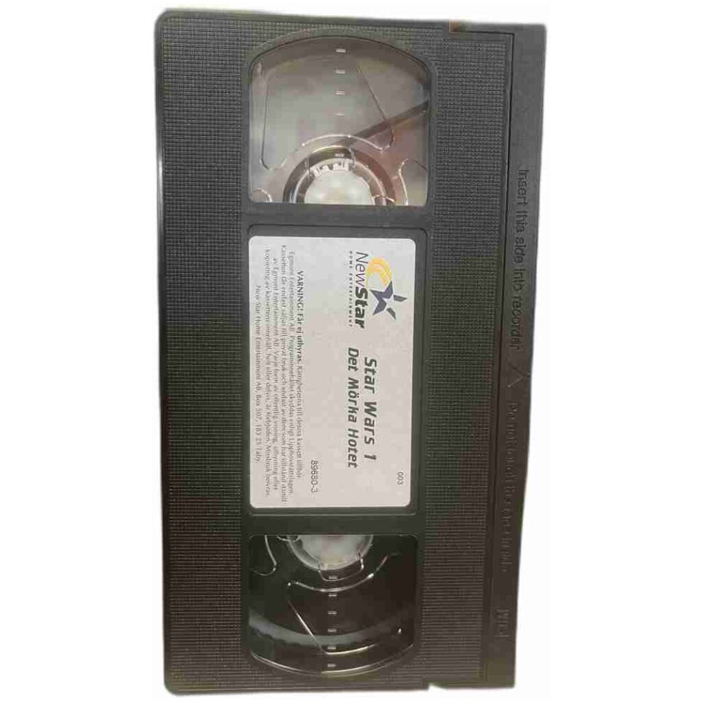 Star Wars - Det mörka hotet VHS 1999 2 tim 7 min tillåten från 11 år