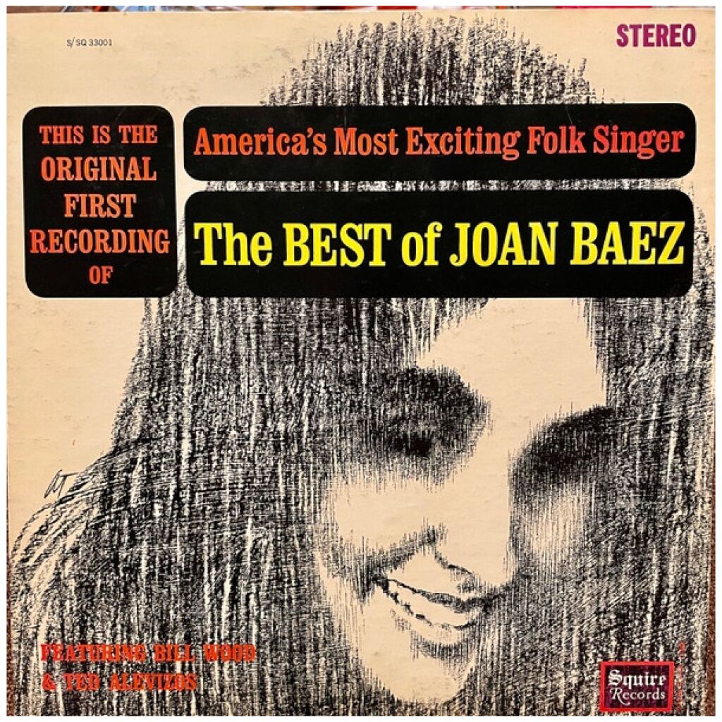 Joan Baez - The Best Of Joan Baez (LP, Album, RE)