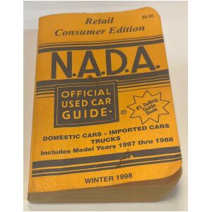 NADA officiell prisguide begagnade bilar 1988-1997 vinter 1998 370 sidor