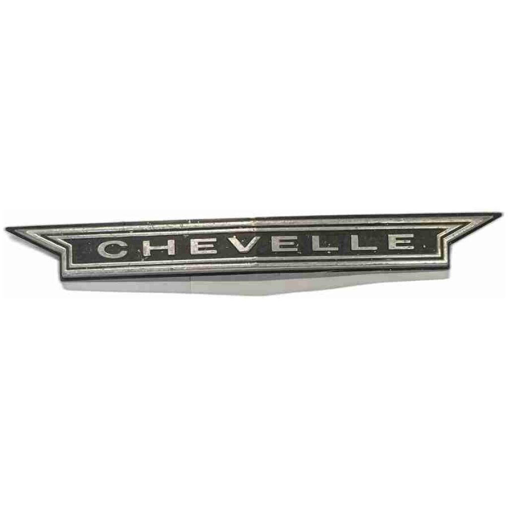 Motorhuvsemblem Chevrolet Chevelle 1966 3895120 GM begagnad