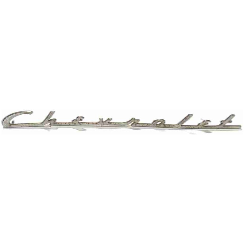 Bagagelucksemblem Chevrolet Bel Air 1954 37079870 GM begagnad