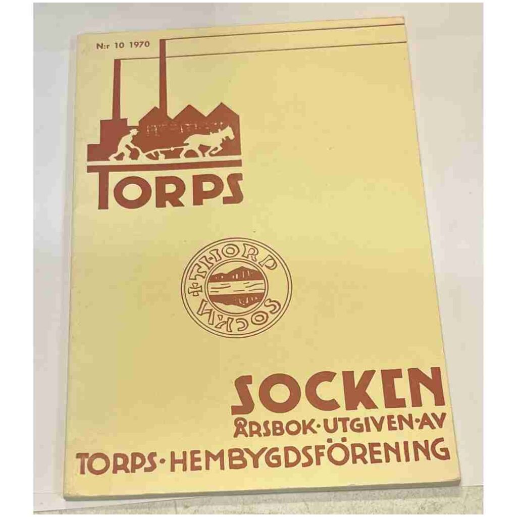 Årsbok nr 10 1970 Torps socken Torpshammars Västernorrland 104 sidor