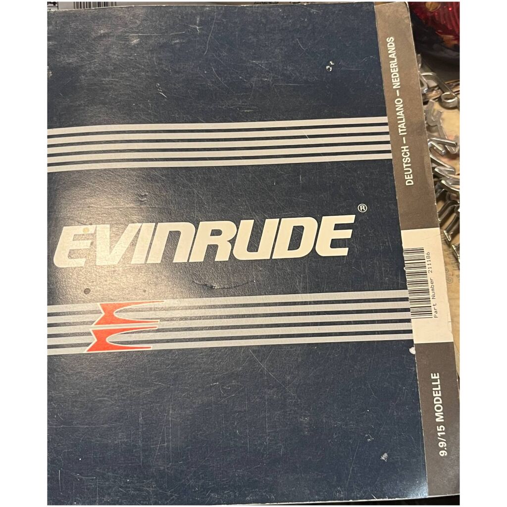 Evinrude utombordare instruktionsbok 50 sidor