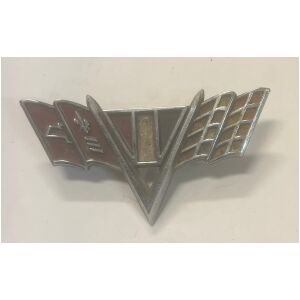 Emblem framskärm 1964-1967 Chevrolet Racing Crossed Flags