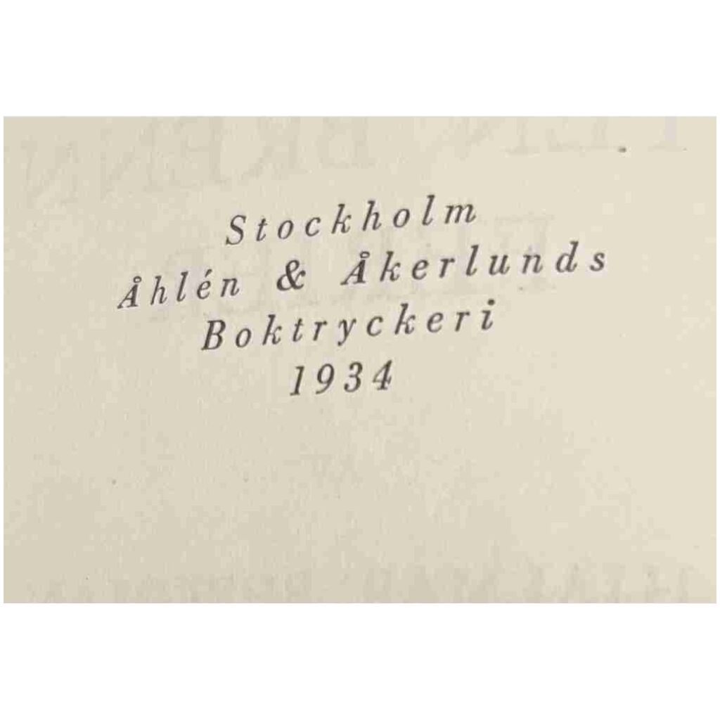 Hjalmar Bergmans jubileumsupplaga Flickan i frack & Lotten Brenners ferier 1934