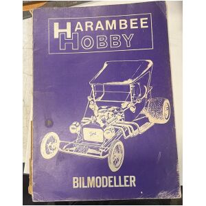 Bilmodeller byggsatser 151 sidor Harambee Hobby katalog nr 3