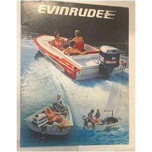 Broschyr 1978 Evinrude 2-235hp utombordare svensk 28 sidor begagnad