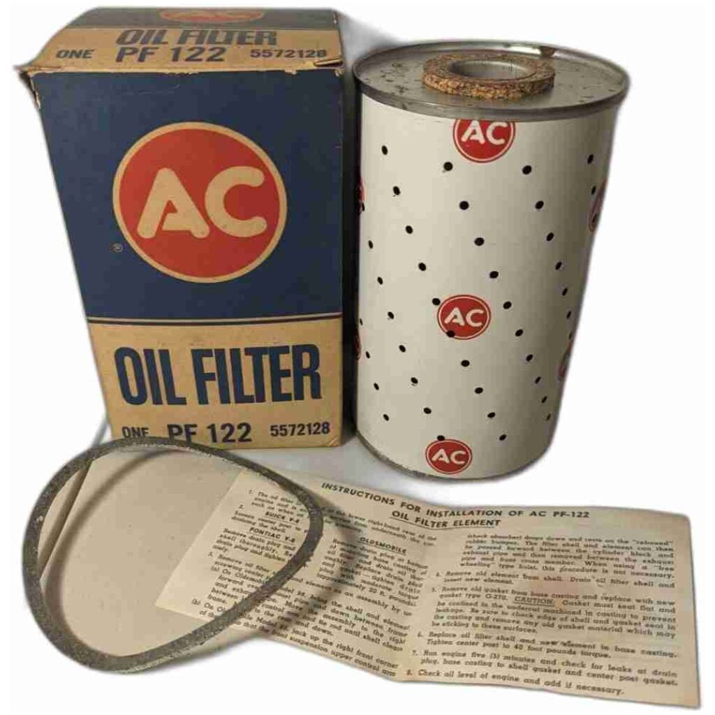 OLJEFILTER GM GMC V2, V6, V8 1949-1962 AC DELCO PF-122