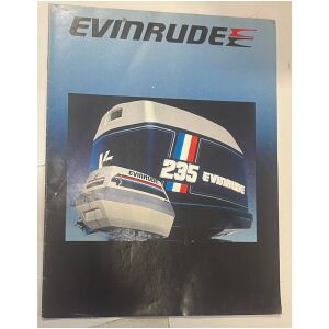 Broschyr 1979 Evinrude 2-235hp utombordare svensk 24 sidor begagnad