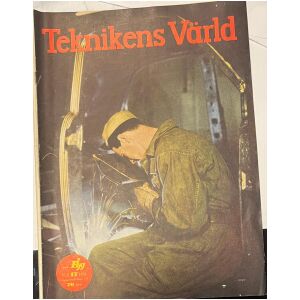 Teknikens Värld nr 17 1951 36 sidor begagnad