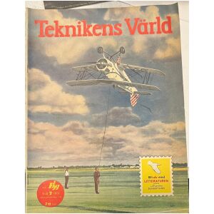 Teknikens Värld nr 7 1951 36 sidor begagnad