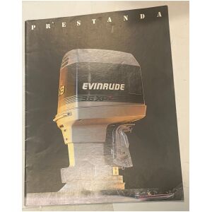 Broschyr 1985 Evinrude 2-3,6XP utombordare svensk 39 sidor begagnad
