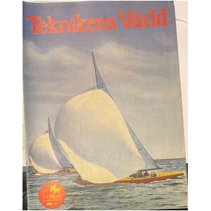 Teknikens Värld nr 15 1951 36 sidor begagnad
