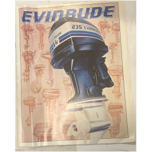 Broschyr 1982 Evinrude 2-235hp utombordare svensk 32 sidor begagnad