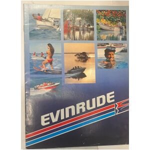 Broschyr 1980 Evinrude 2-235hp utombordare svensk 24 sidor begagnad