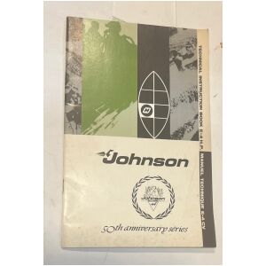 Instruktionsbok Johnson 50-anniversary utombordare eng & franska 35 sidor