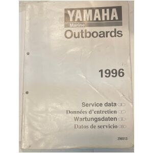 Instruktionsbok Yamaha 1993 utombordare eng fra span tysk 336 sidor begagnad