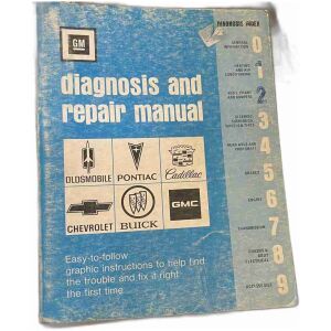 GM GMC diagnosis & repair manual 1977 95sidor Diagnos & reparationshandbok beg