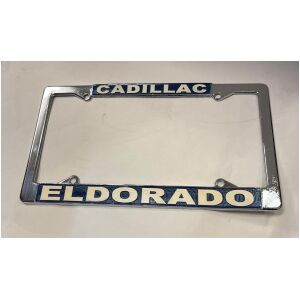 Nummerplåtsram kromad Cadillac Eldorado , Restoparts CE15562