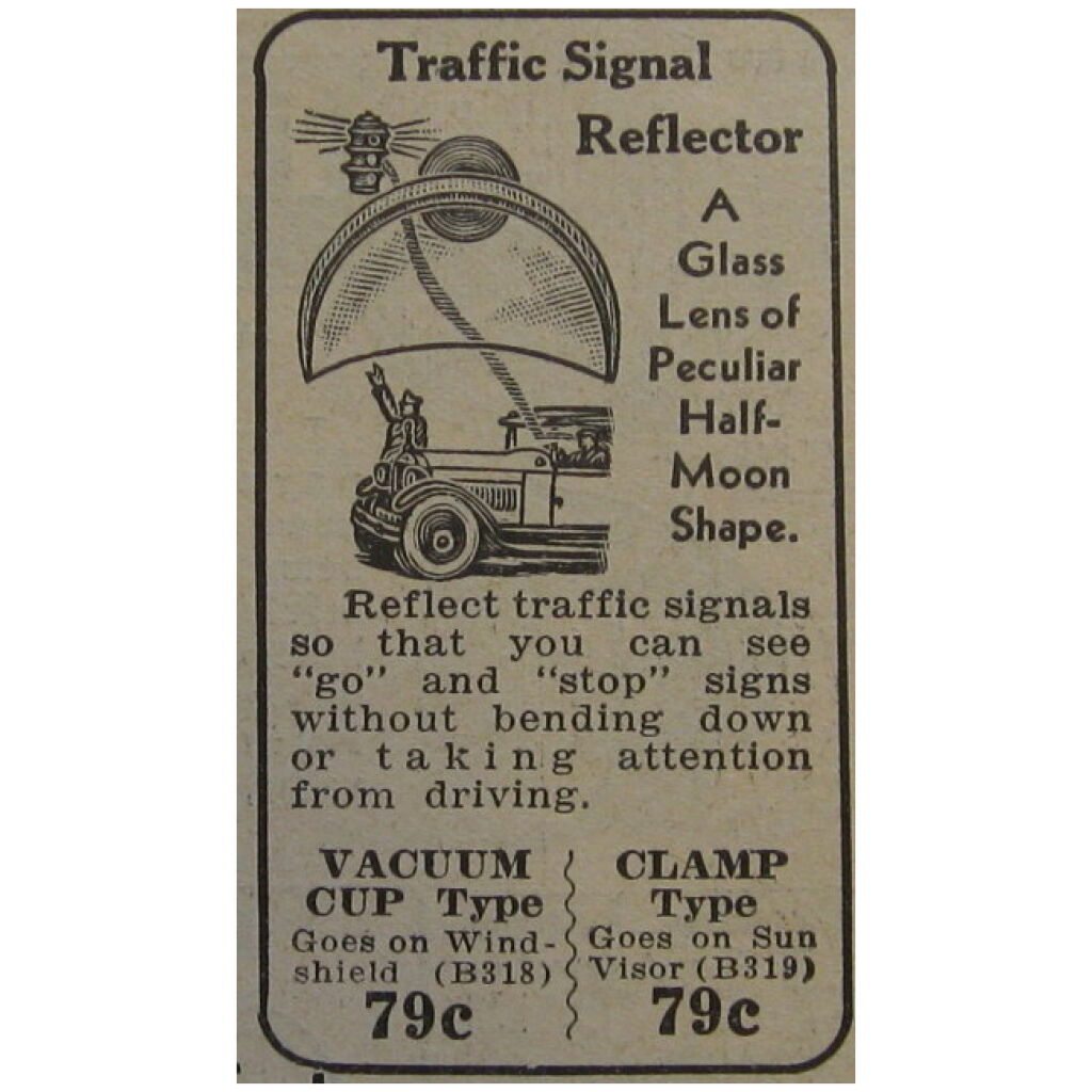 Traffic light Viewer Fulton 1936-60 Chevrolet Ford Mopar Mercury Lincoln mm mm