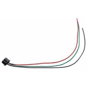 3 Contact Female Headlight Pigtail For H4 Halogen Bulb
