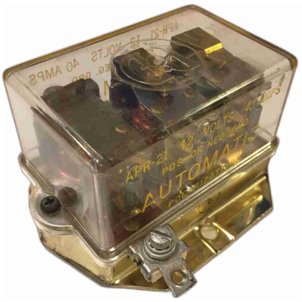 LADDNINGSRELÄ CUSTOMMODELL 12V 40 AMP , P&D GOLDEN LINE 51365