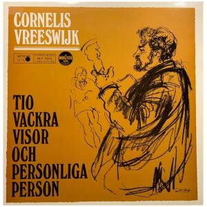 Cornelis Vreeswijk - Tio Vackra Visor Och Personliga Person (LP, Album, RE)