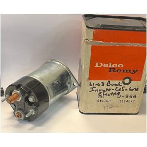 Solenoid 12V 300A AMC GM GMC Ford Jeep 1954-1995 Delco Remy 1114272 / D-966 NOS